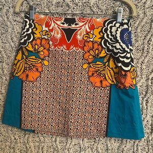 Colorful Express mini skirt